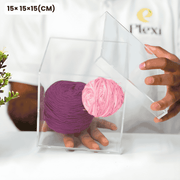 Premium transparent acrylic box – صندوق هدايا أكريليك شفاف فاخر