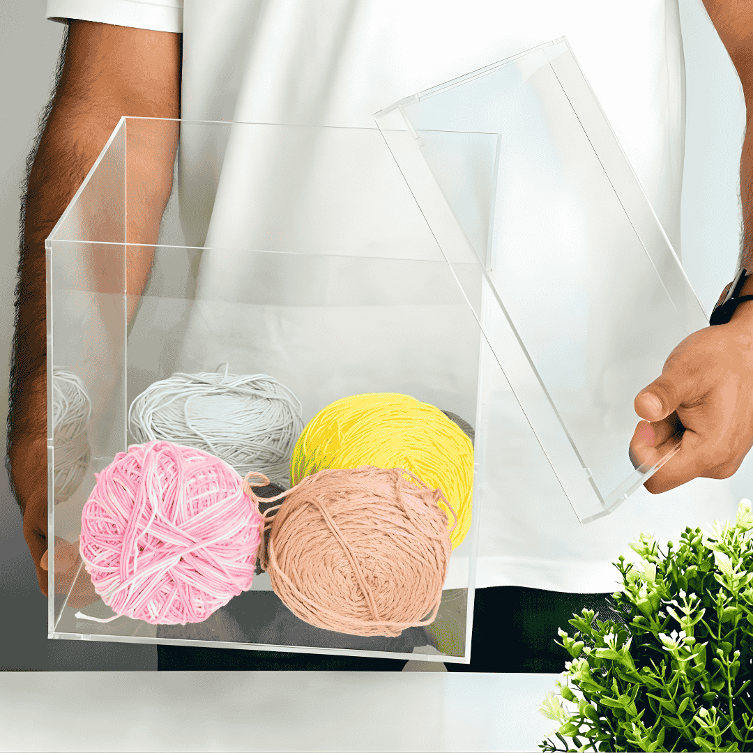 Clear Acrylic Box – Custom Sizes