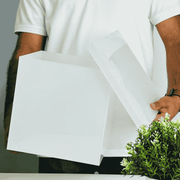 Square frosted acrylic display box 25×25×25 CM – صندوق عرض أكريليك مات مربع 25×25×25 سم