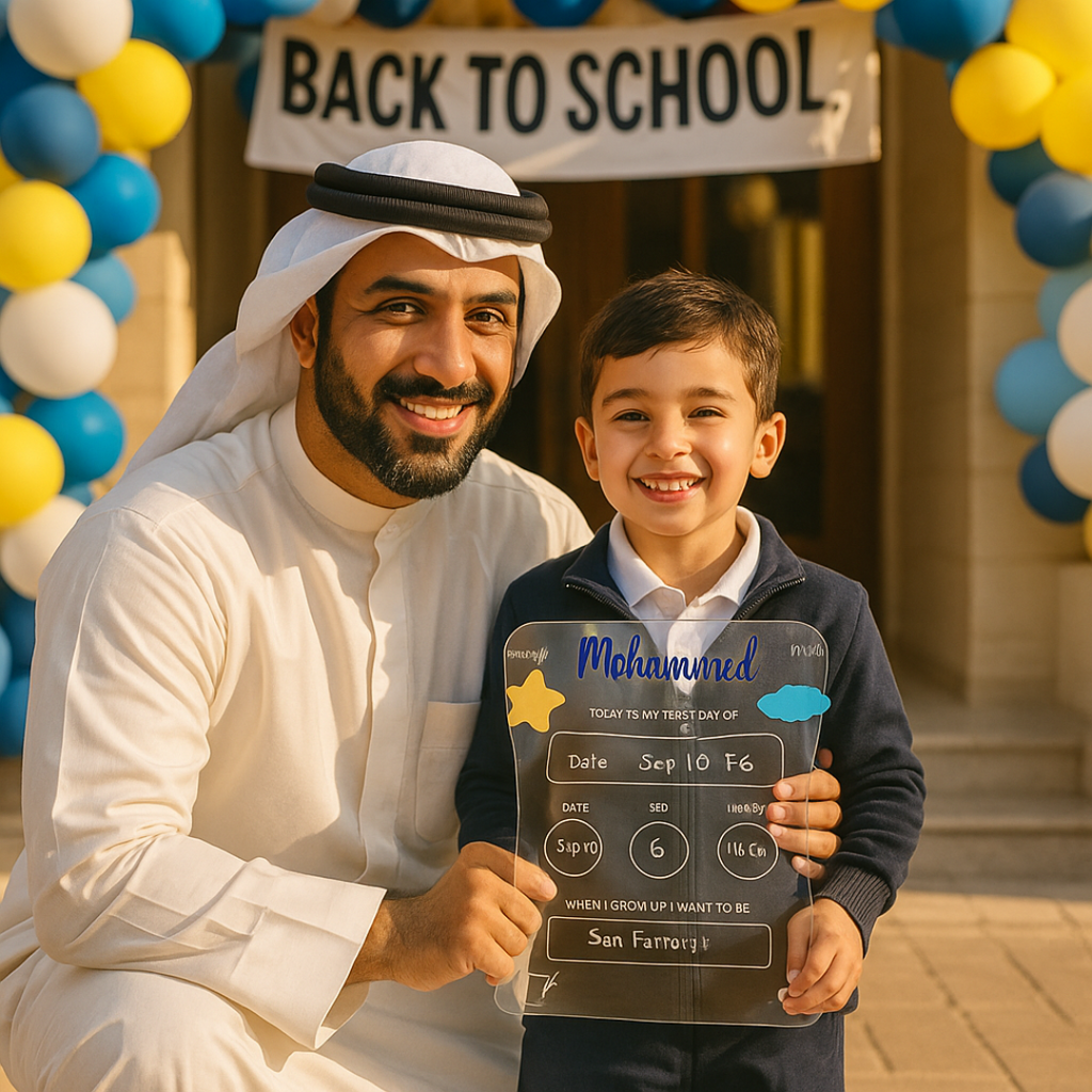 Back to School – First Day of School Acrylic Sign Plaque