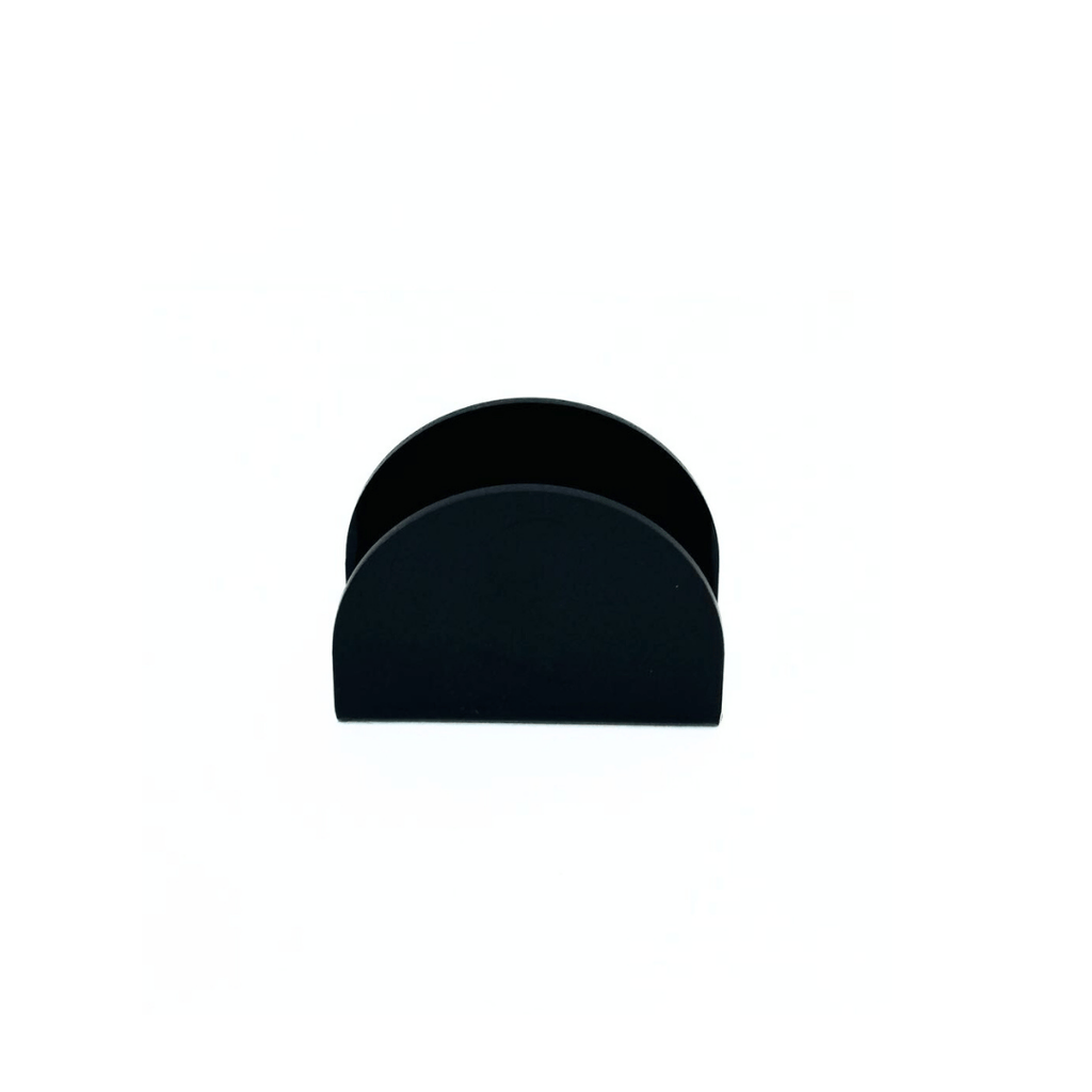 حامل مناديل أكريليك أسود Black بتصميم راقٍ للمناسبات