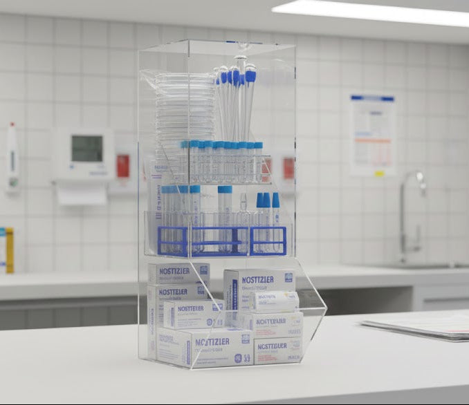 Acrylic Medical Lab Orgainzer