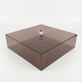 Brown Acrylic Storage Box 38 CM * 35 CM * 10 CM