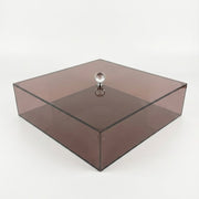 Brown Acrylic Storage Box 38 CM * 35 CM * 10 CM