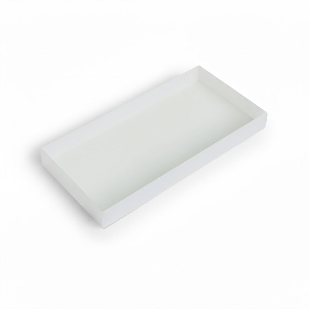 Frosted Acrylic Tray 30×15×3 CM