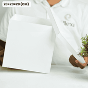 White Acrylic Box — Custom Sizes & Engraving