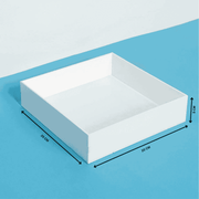 صينية أكريليك بيضاء White Tray للمجالس والمطاعم