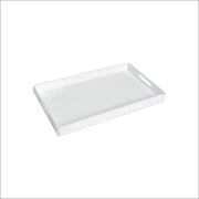 White Acrylic Tray – Premium Plexi Serving & Gift Display Tray | صينية أكريليك بيضاء أنيقة للتقديم والهدايا